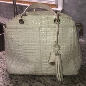 Cream Brahmin handbag